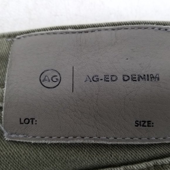 AG Adriano Goldschmied Jeans MenThe Tellis Modern Slim Stretch AGED Green 38x30 - Picture 7 of 16
